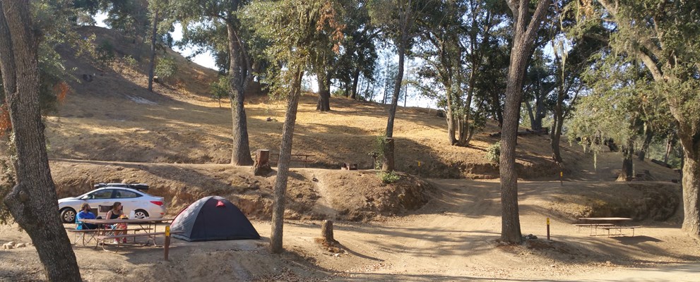 5 6 7 8 Small Terraced Tent Sites Close to Entrance