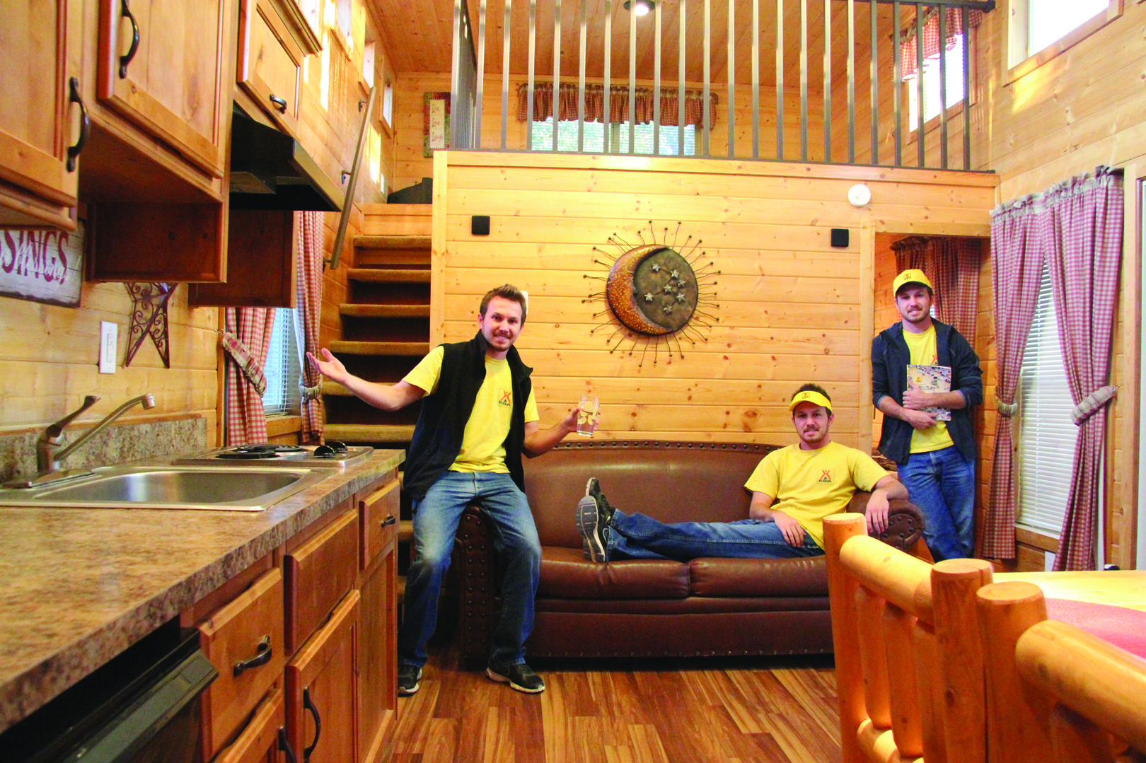 Deluxe Cabin Loft Interior