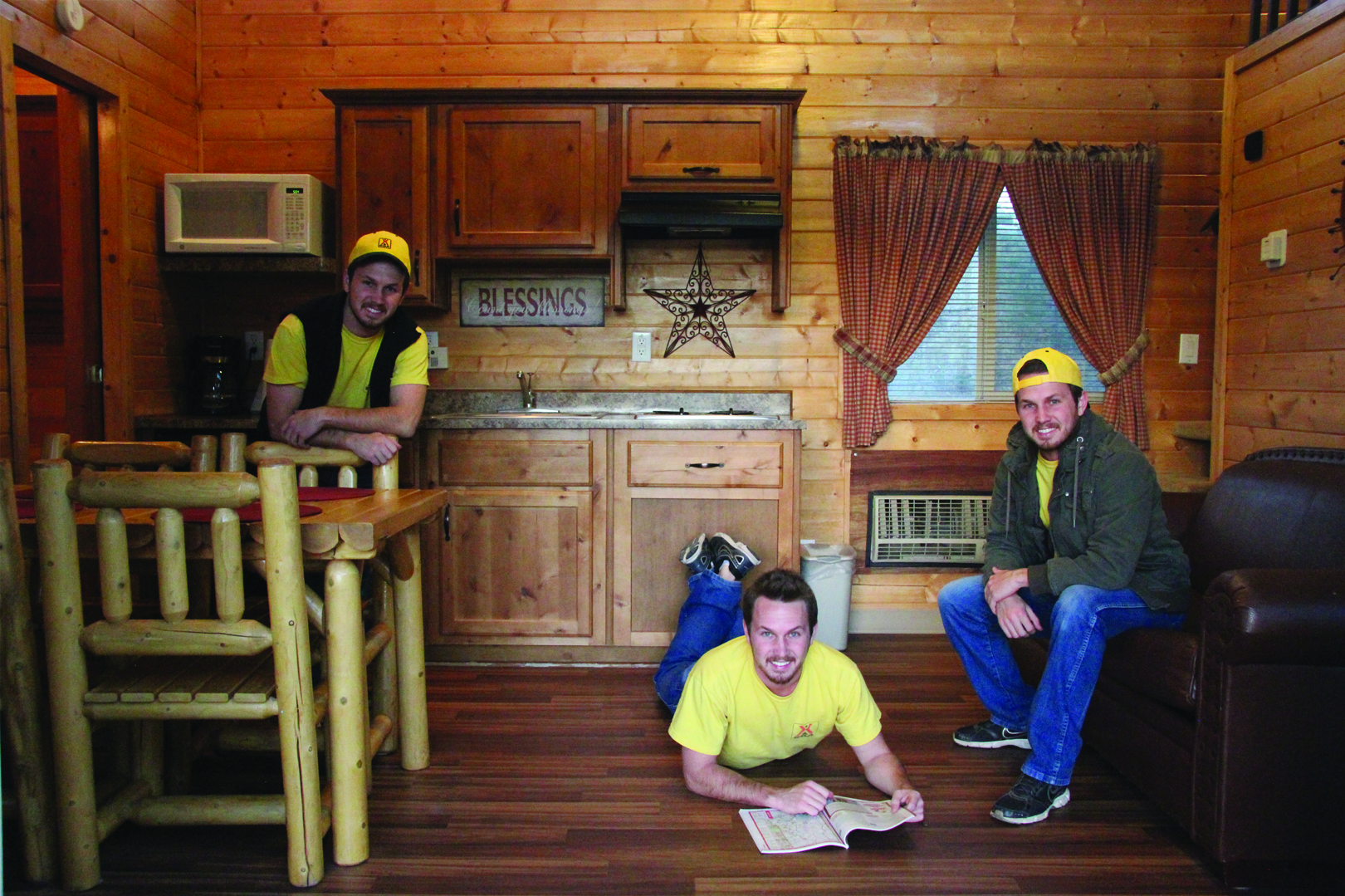 Deluxe Cabin Loft Entrance