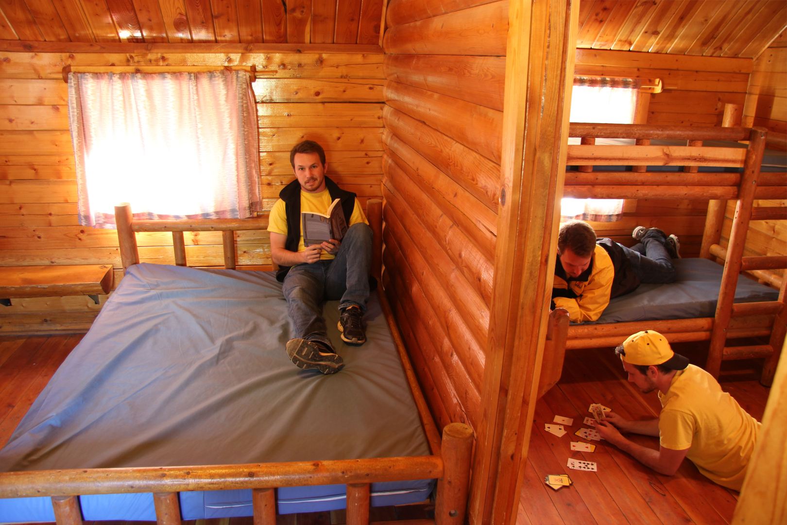 2 Room Camping Cabin Interior Wall