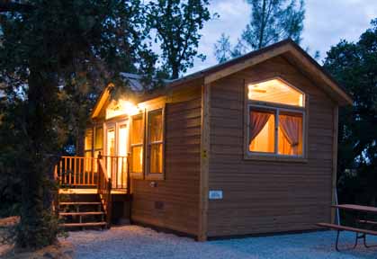 #84 Deluxe Cabin at Night