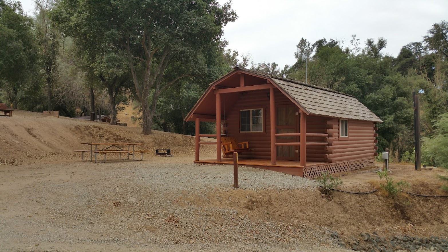 #42 Two-Room Log Cabin Exterior