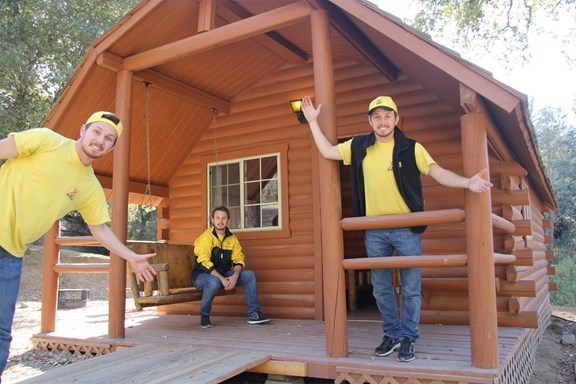 2 Room Camping Cabin Porch