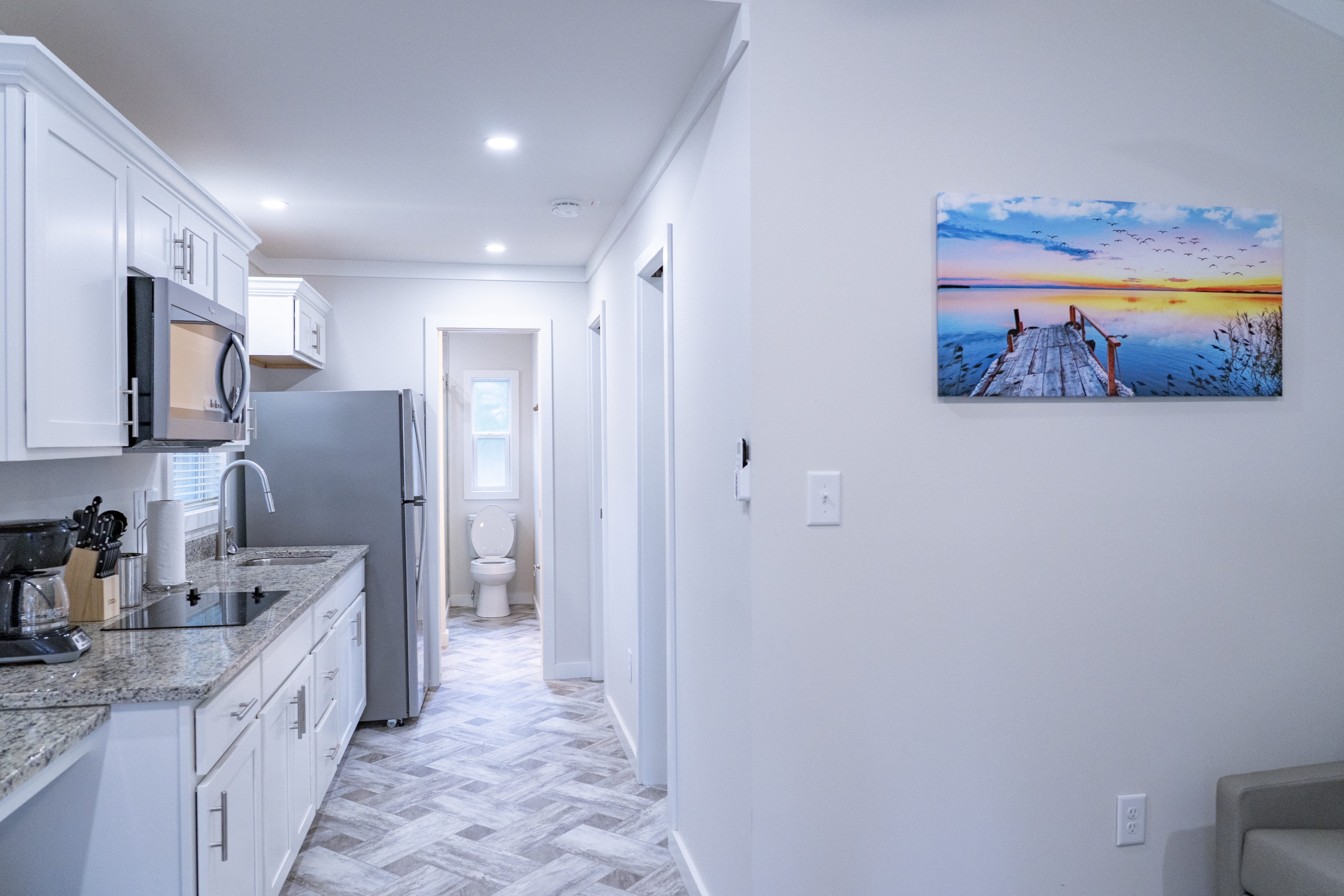 Cottages: Living-area-kitchen
