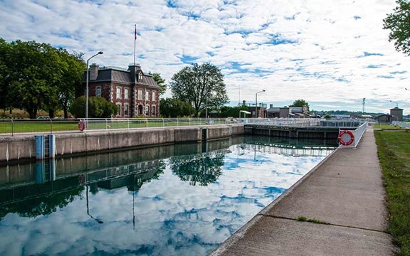 Canadian Locks (Sault Ste Marie Ontario Canal)