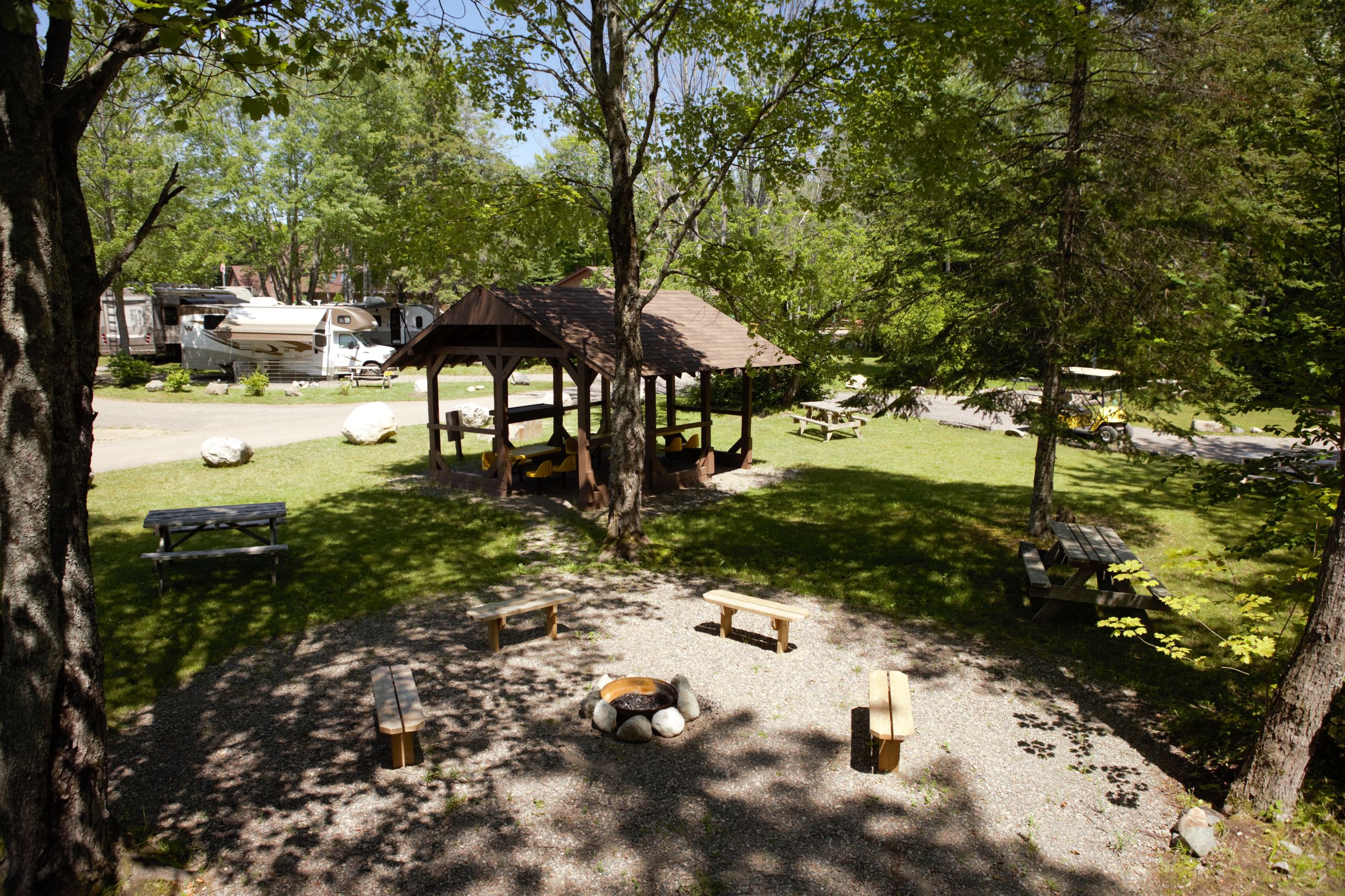 Tent pavilion