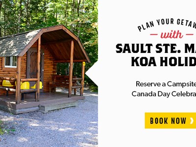 Book a stay at Sault Ste. Marie KOA