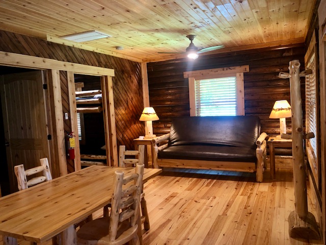 Teresa Cabin's Living Room