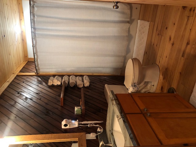 Teresa Cabin's Bathroom