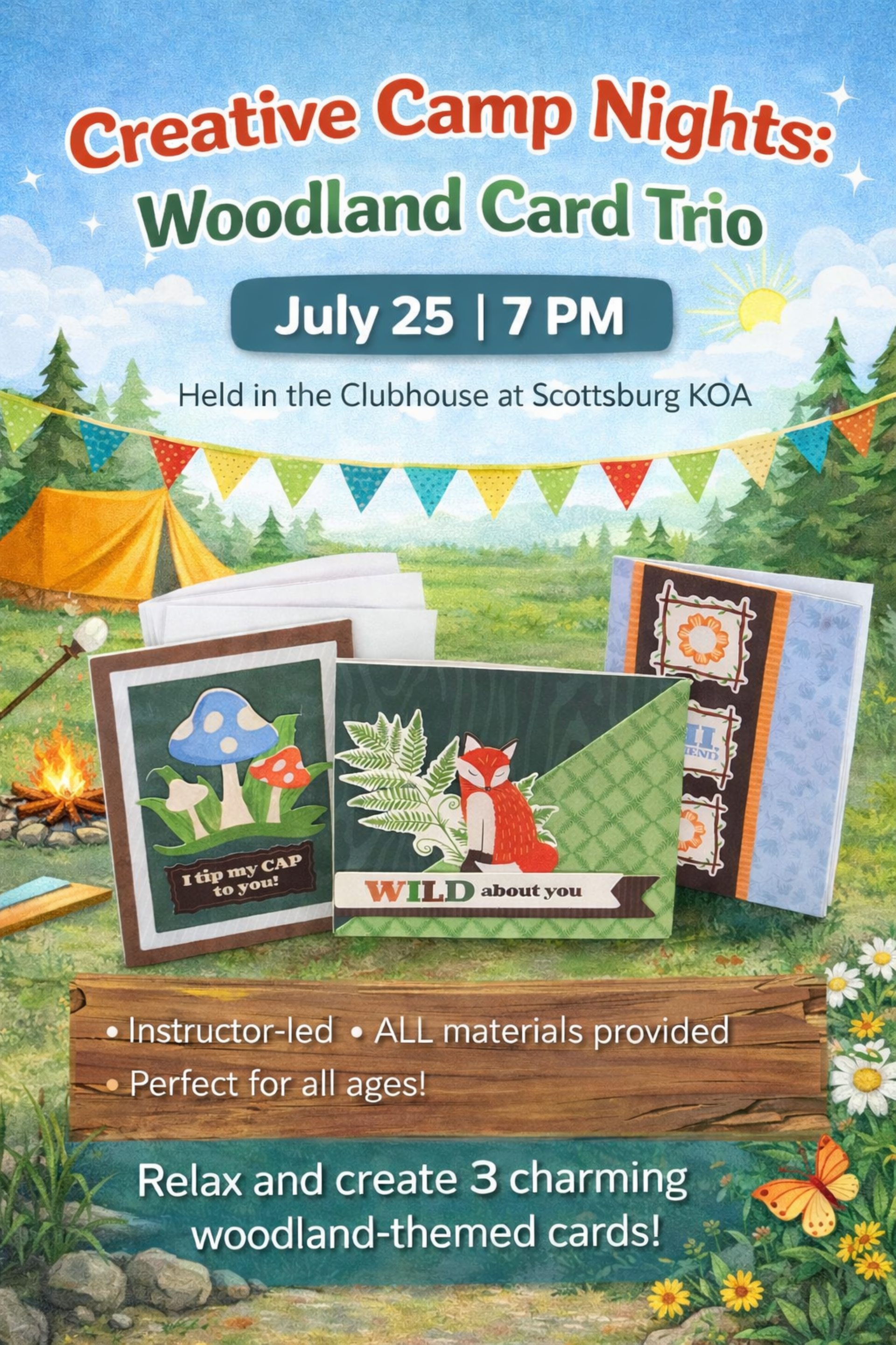 Create & Take: Card Making Workshop (July 25) Photo