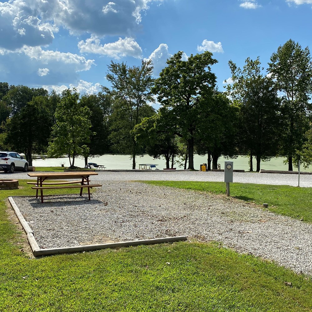 Lakefront Pull-Thru Sites – Full Hookups with a View