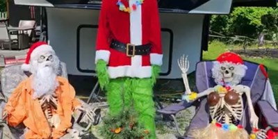 SANTA'S GONE CAMPIN' WEEKEND