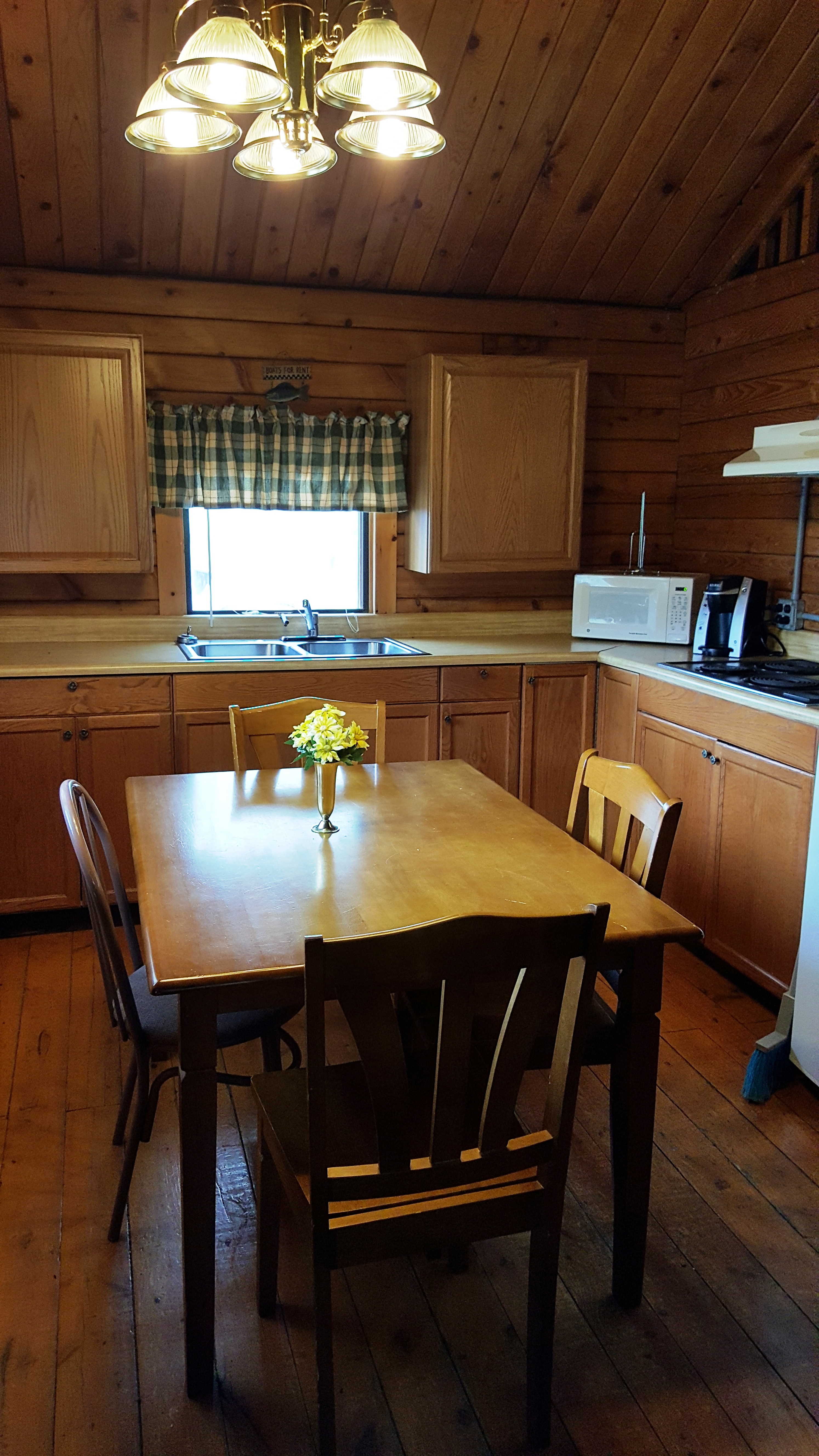 Log kitchen