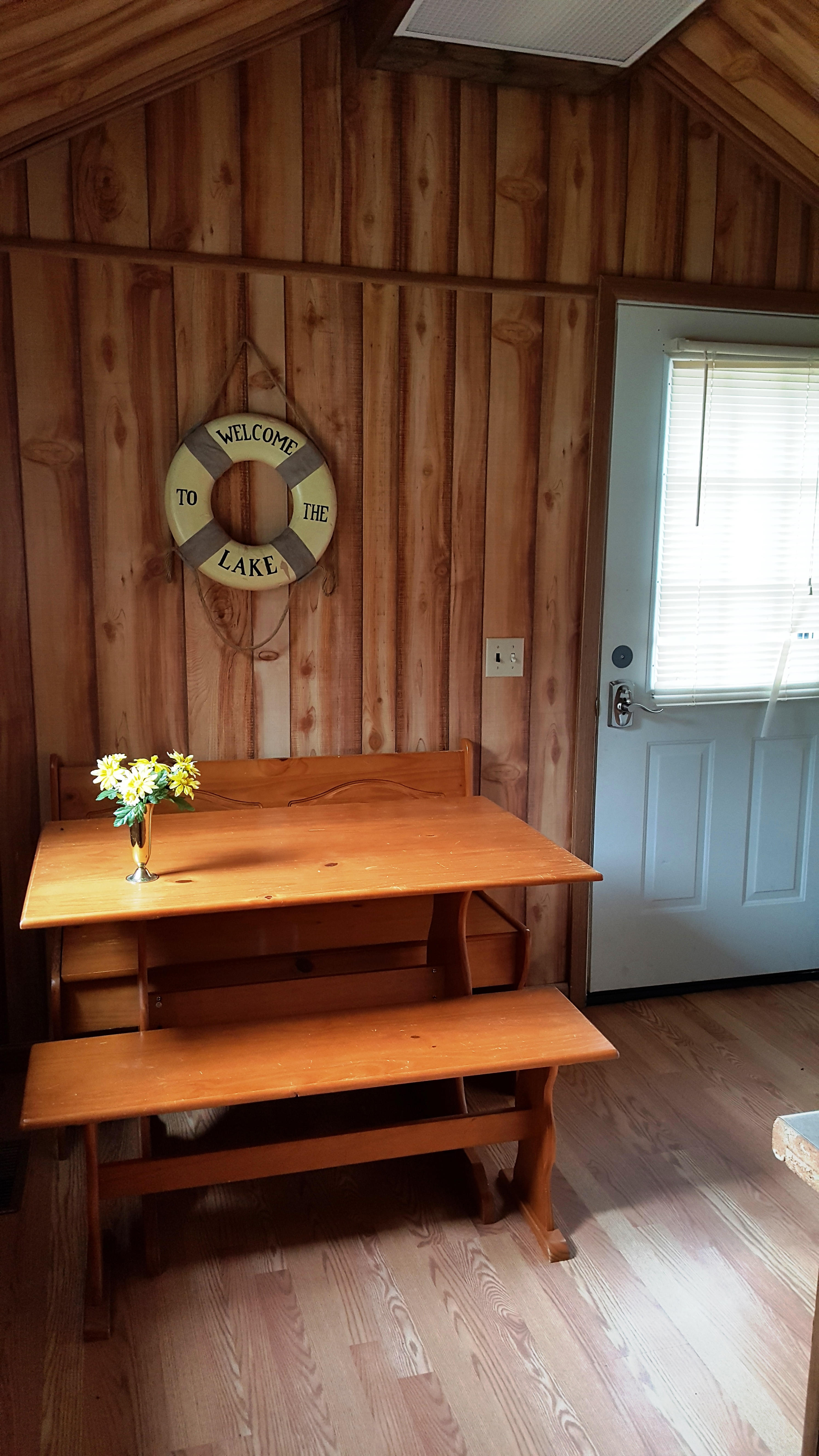 Bunkhouse table area