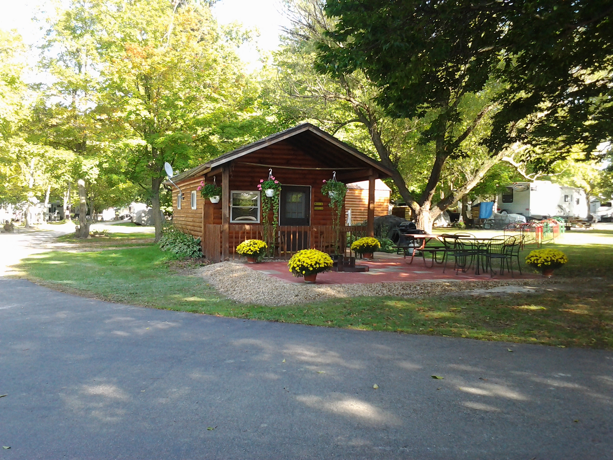 Patio Site Western Cabin