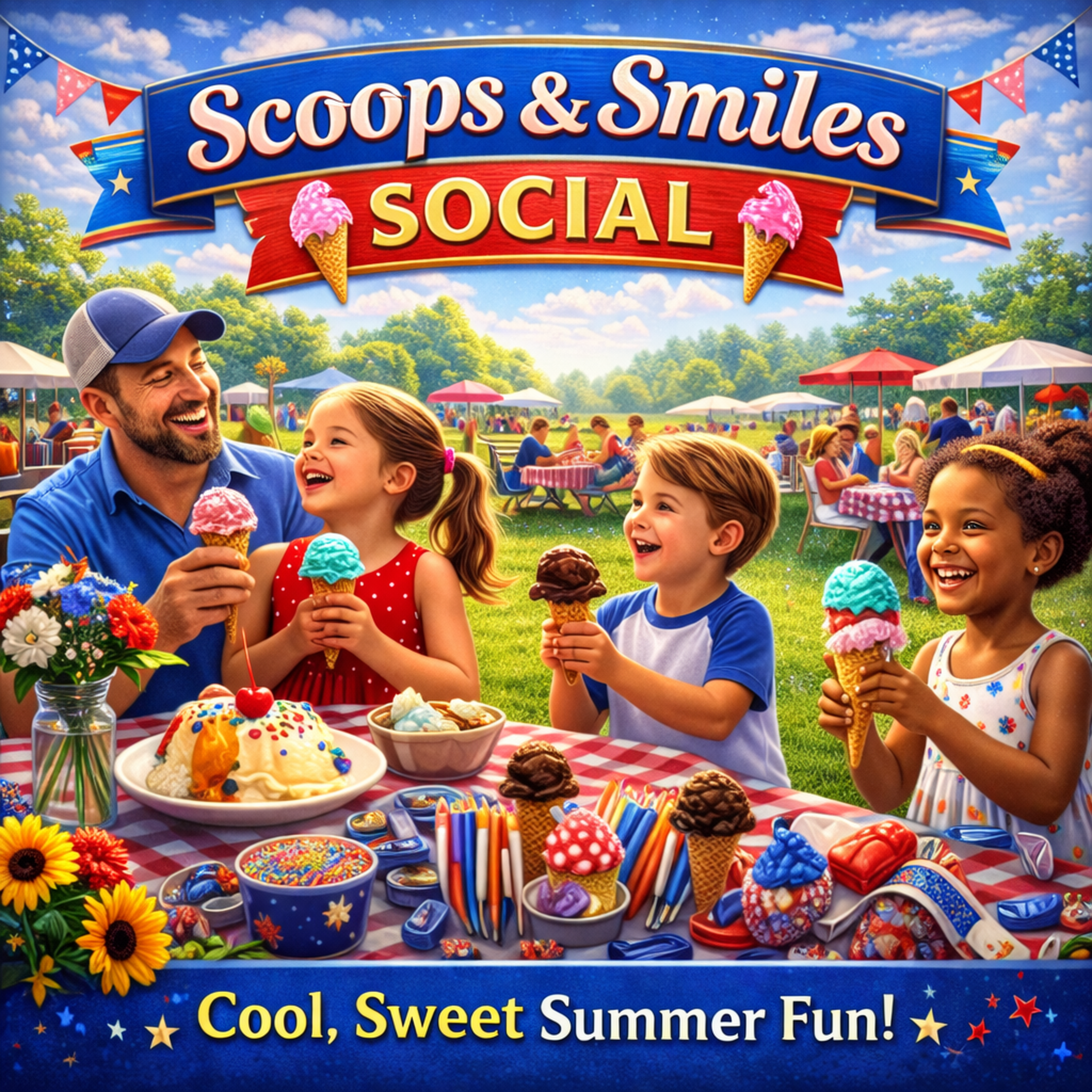 Scoops & Smiles Social Photo