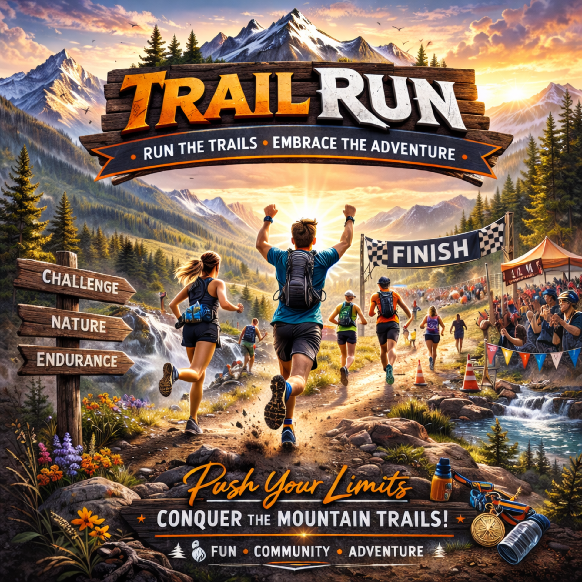 Big Horn Trail Run Photo