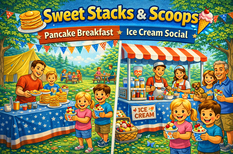 Sweet Stacks & Scoops! Photo
