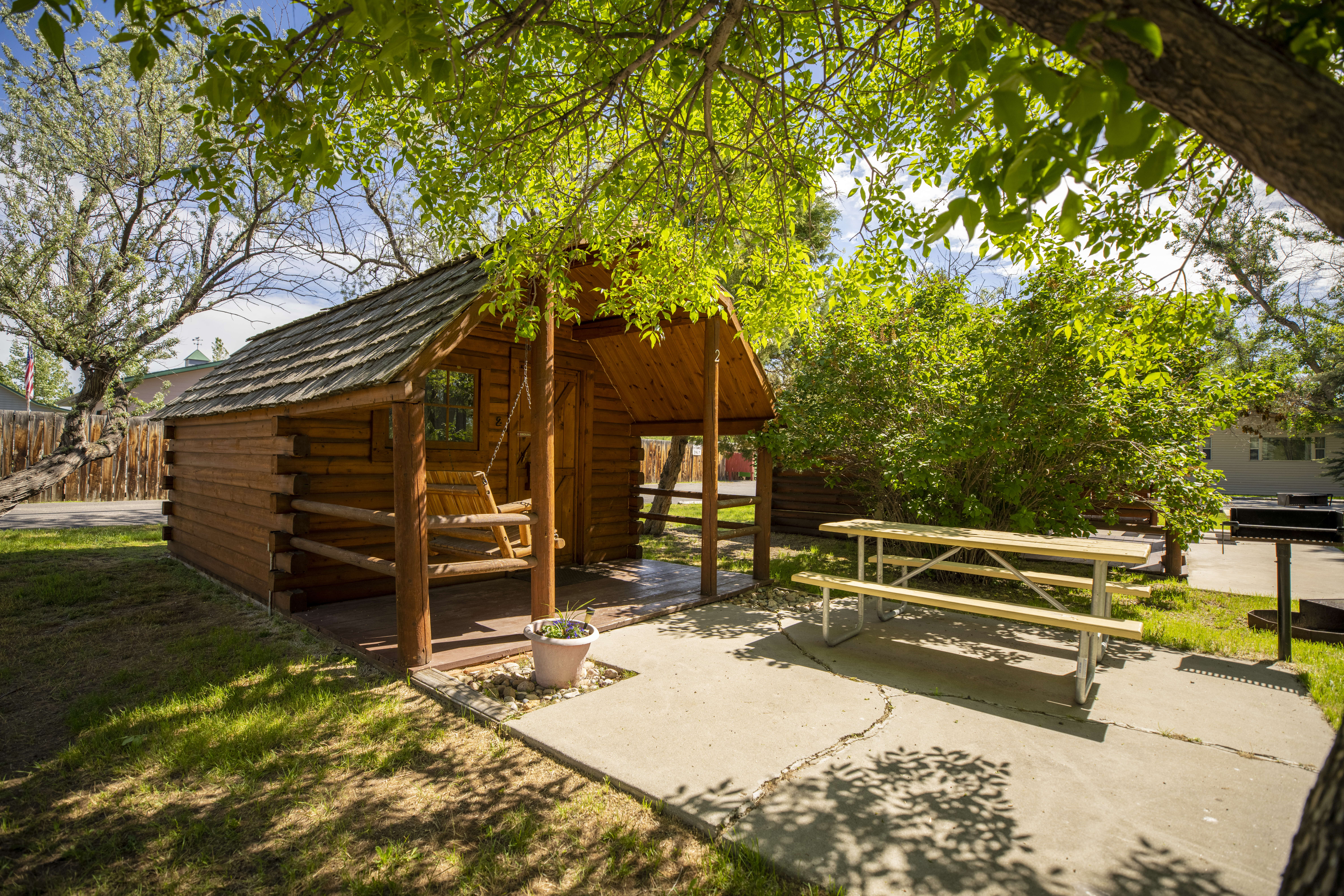 Sheridan/Big Horn Mountains KOA Camping Cabin