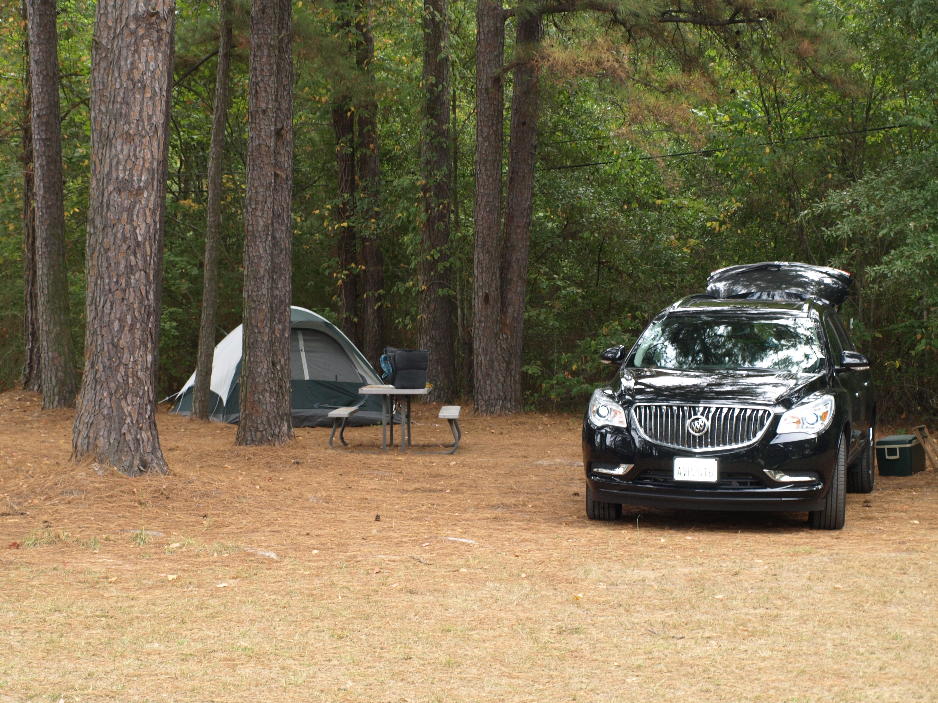 Deluxe Tent Site with Electric & Water near by