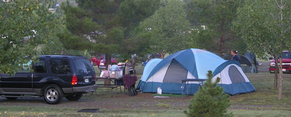 Grass Tent Sites