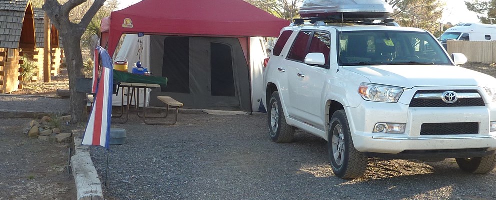Tent Site with 20 Amp Electric, Shade Trees, Grill, Close to Restrooms (Site 50)