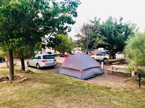 Tent Sites w/electricity