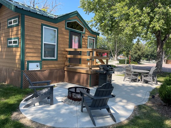 KOA Deluxe Cabin