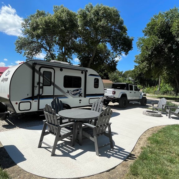 Interior Premium Patio Site