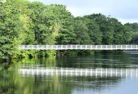 Skowhegan Swinging Bridge