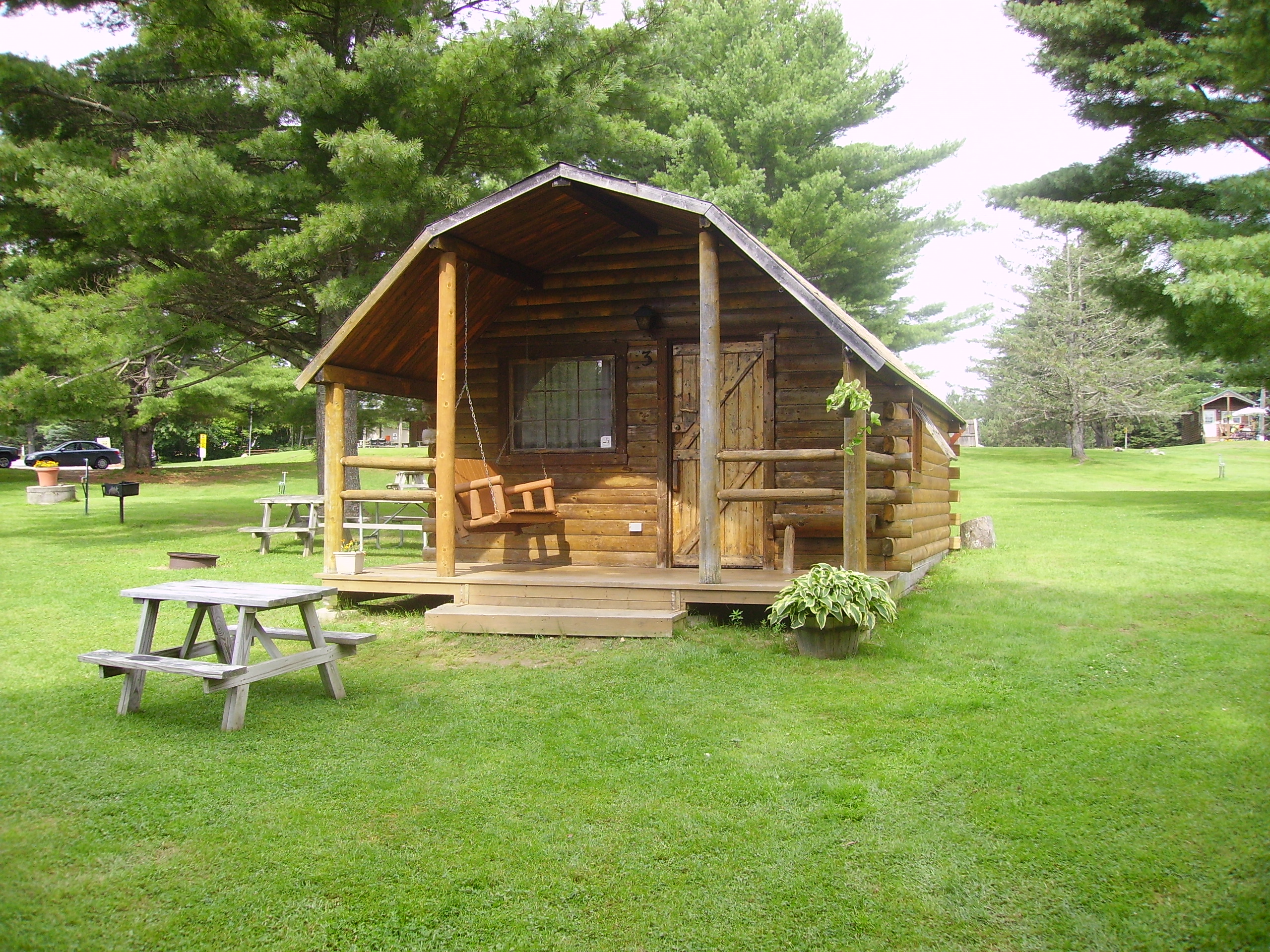 Two Room Camping Cabin