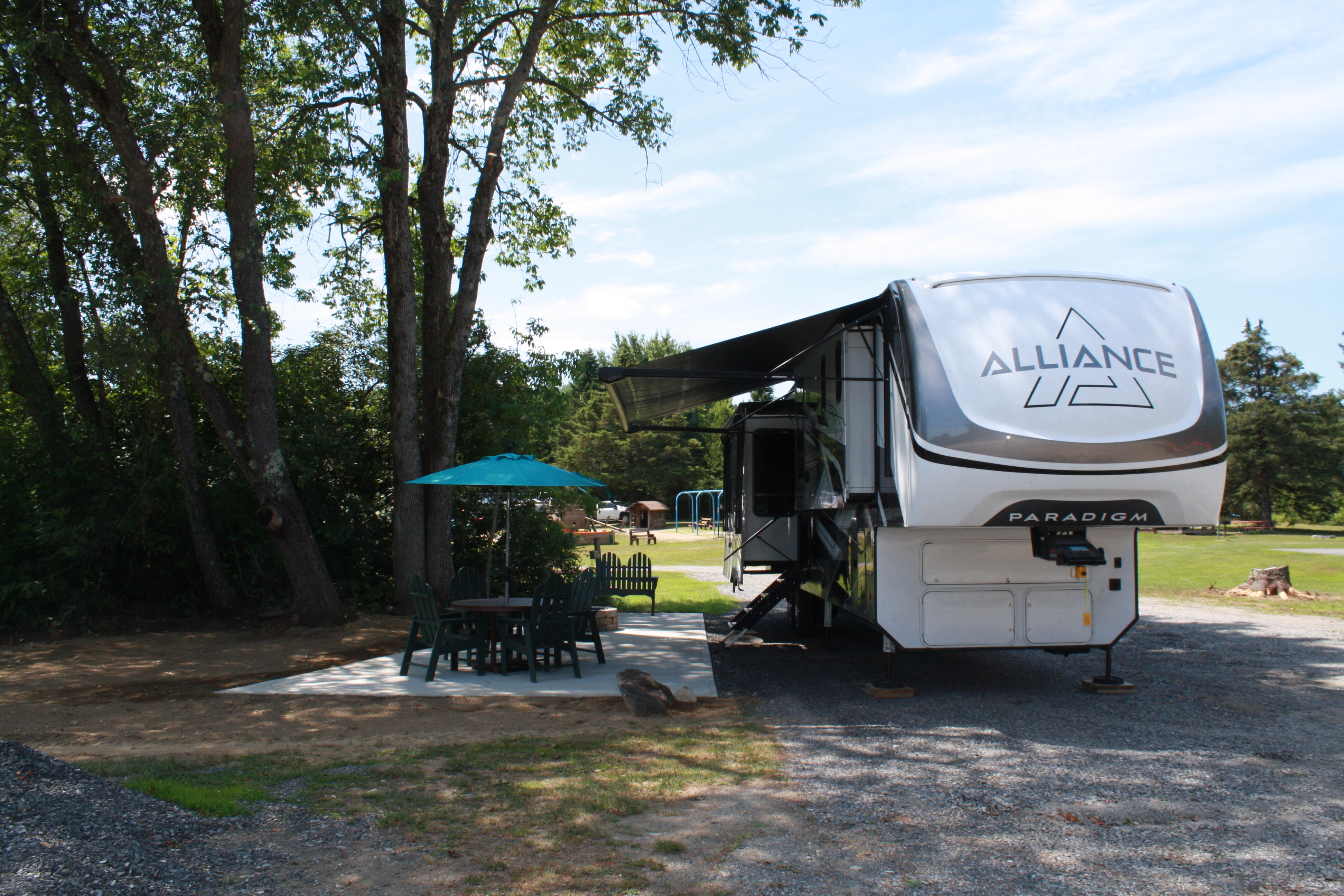 Deluxe Patio Site