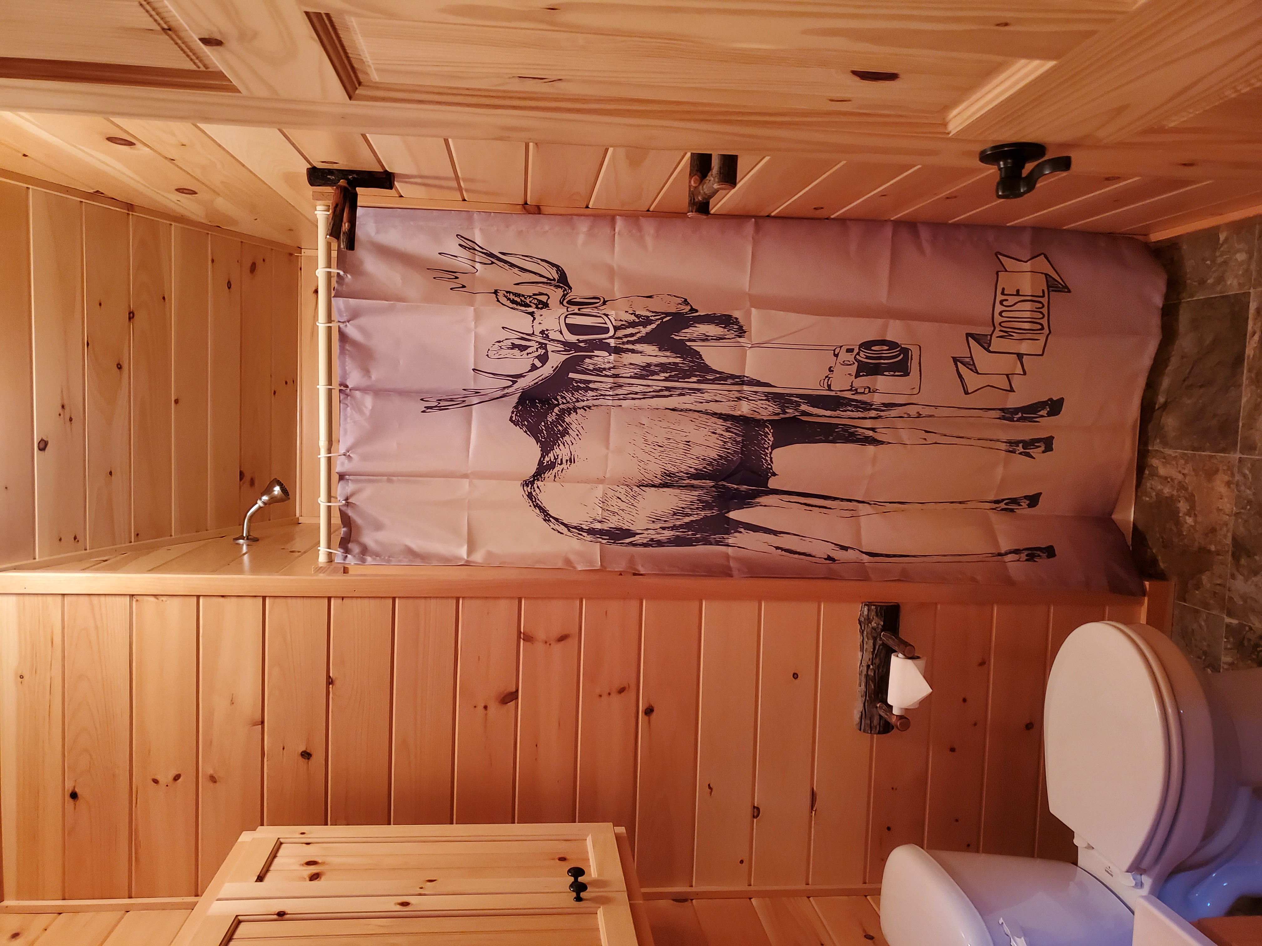 Moose Lodge Bathroom