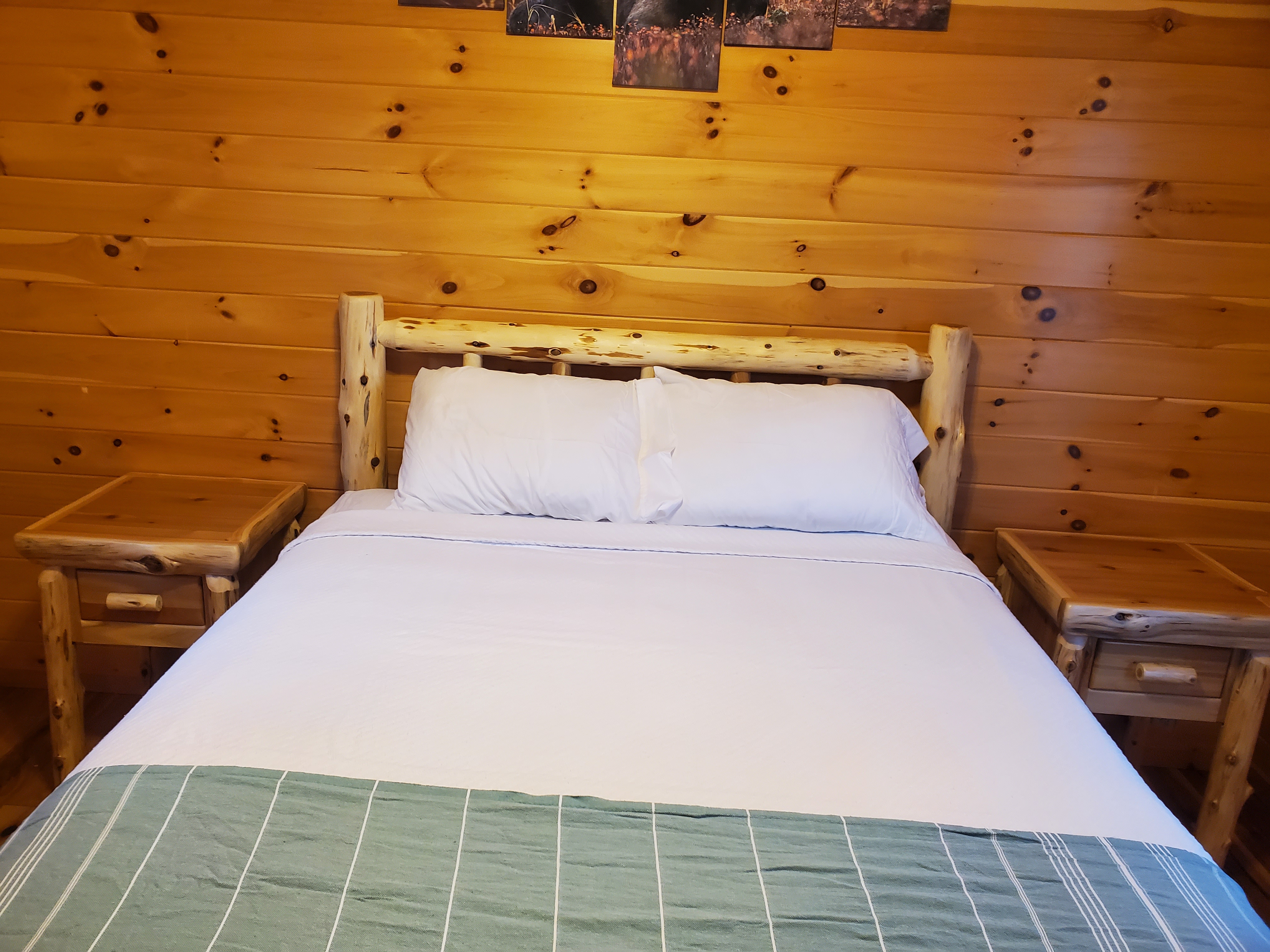 Moose Lodge Queen Bedroom