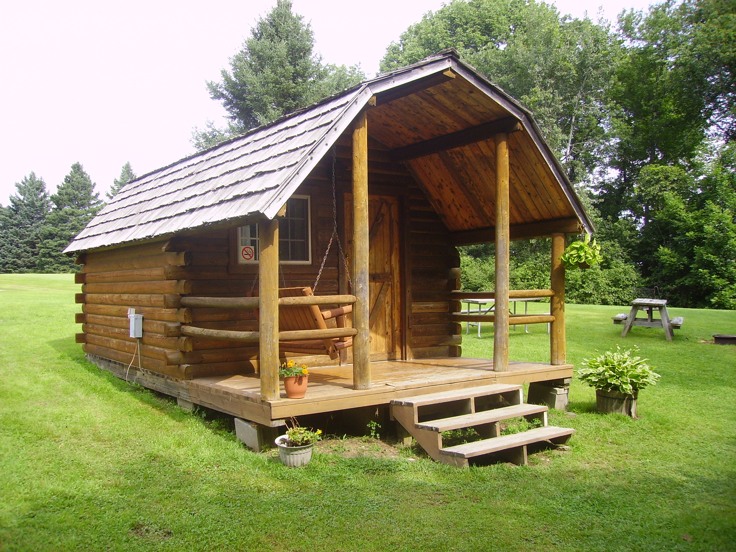One Room Camping Cabin