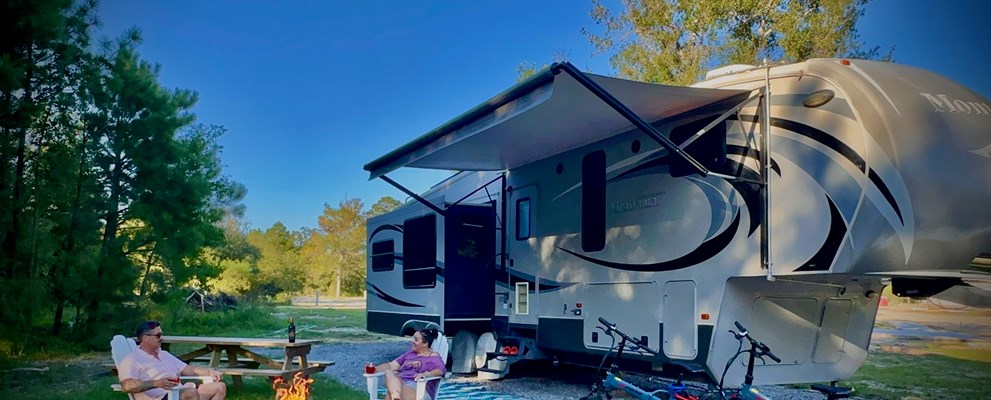 RV park, campground, RV sites, full hook ups, travel trailer, fifth wheel