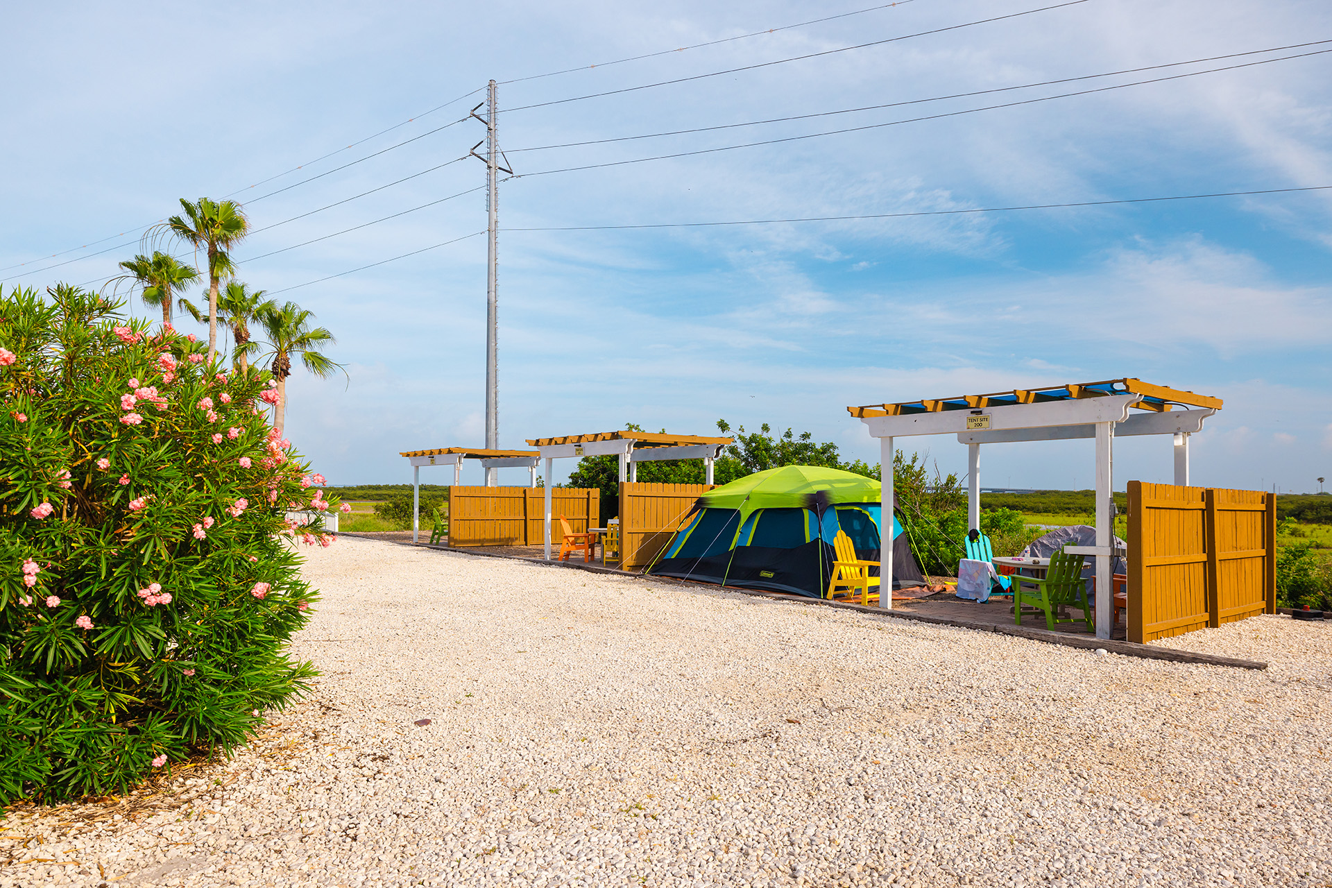 Tent Site, Water + Electric - Premium