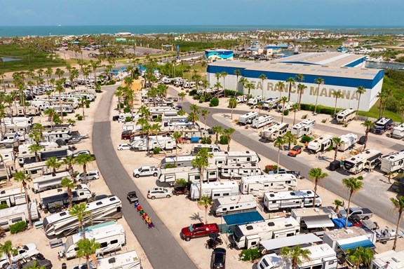 Campground - Aerial View