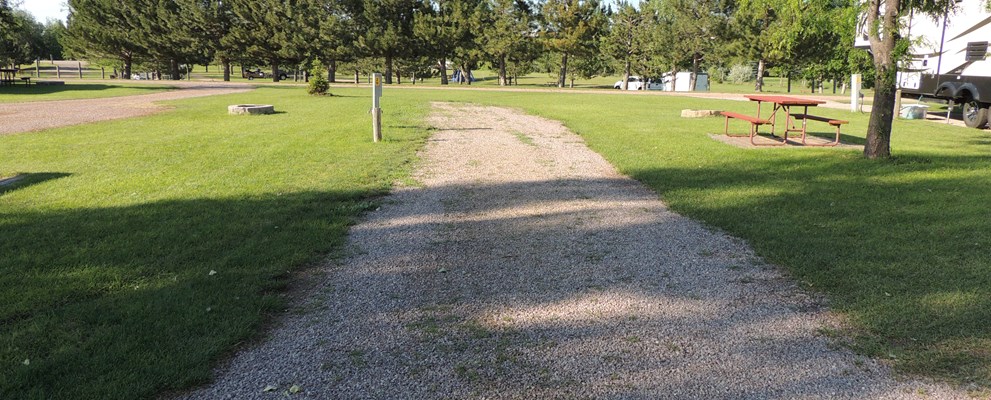 large 50 amp site