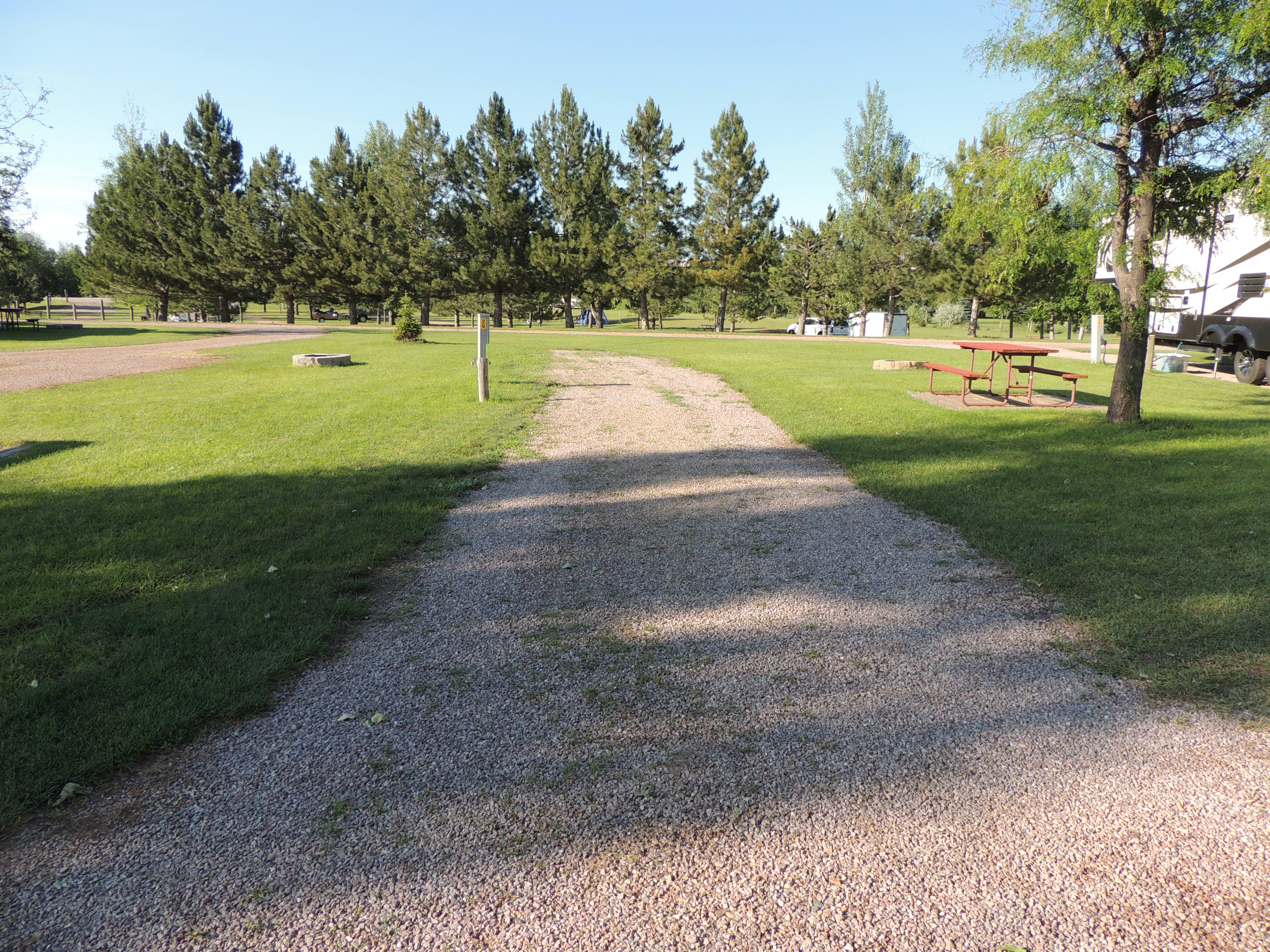 Large grassy site