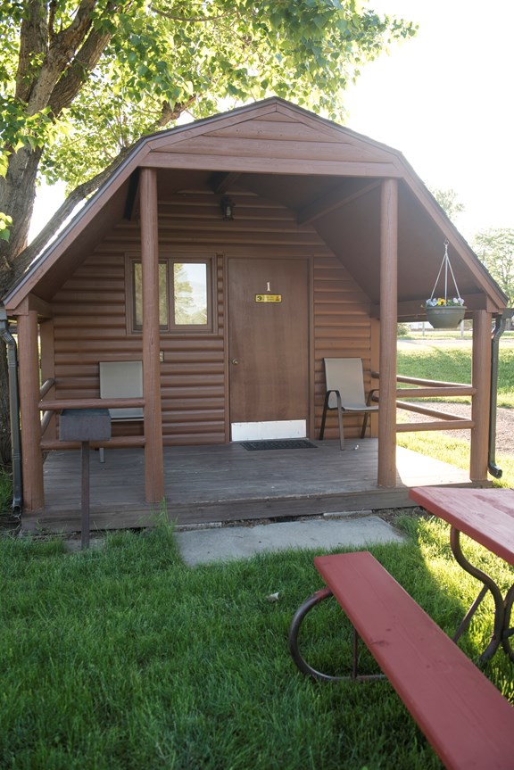 Raining?  Try a rustic cabin!