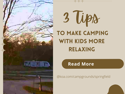 3 Tips for Camping with Kids