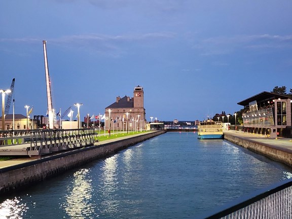 The Locks at Sault Ste Marie