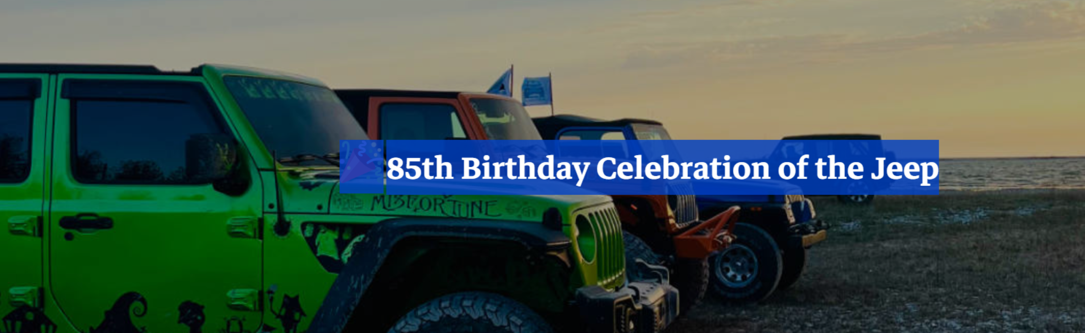 85th Birthday Celebration of the Jeep Photo