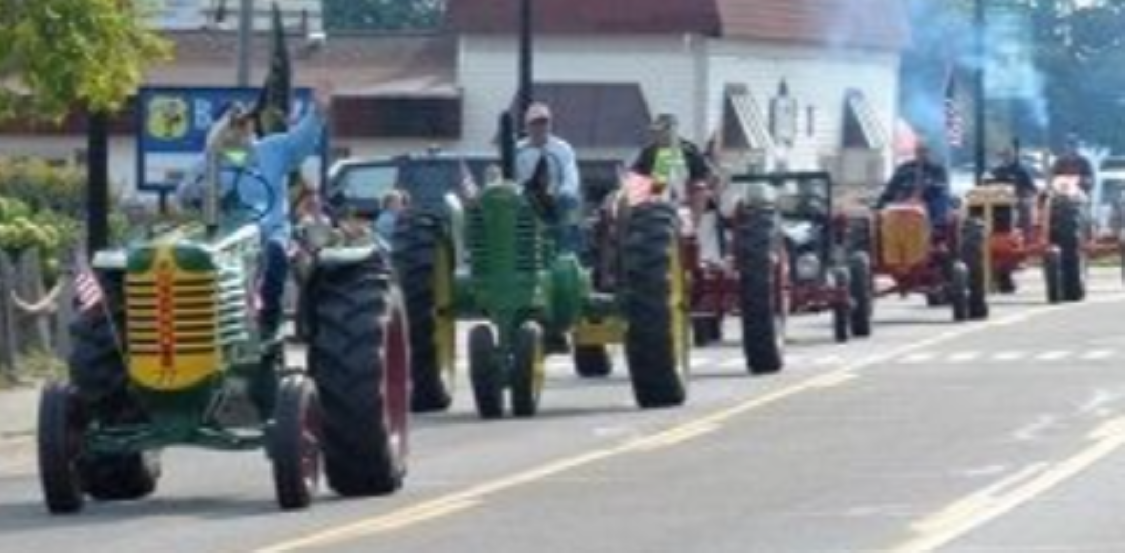 Mackinac Bridge Antique Tractor Crossing & Show Photo