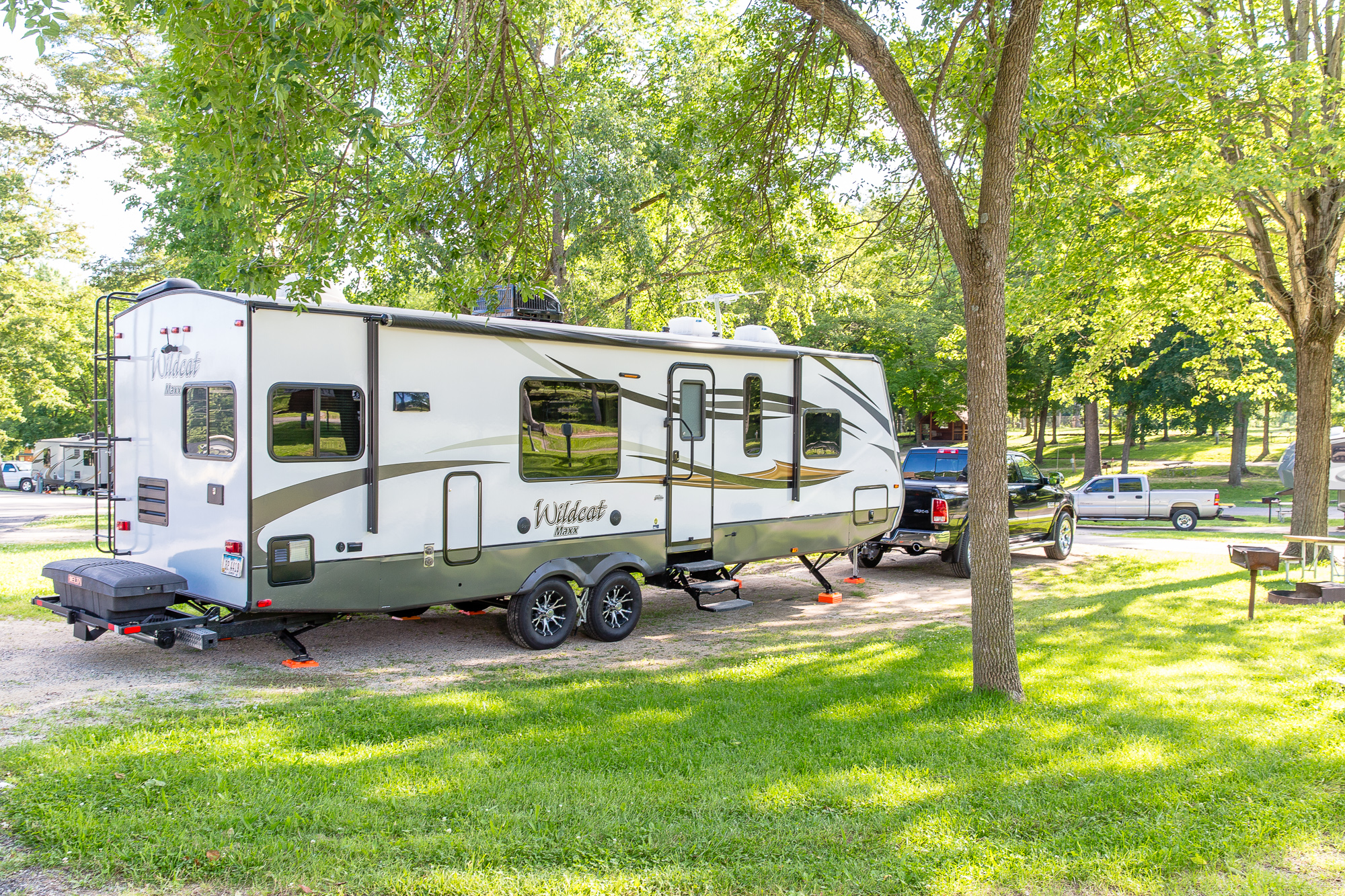 Water & Electric 50 AMP Pull-Thru RV Site