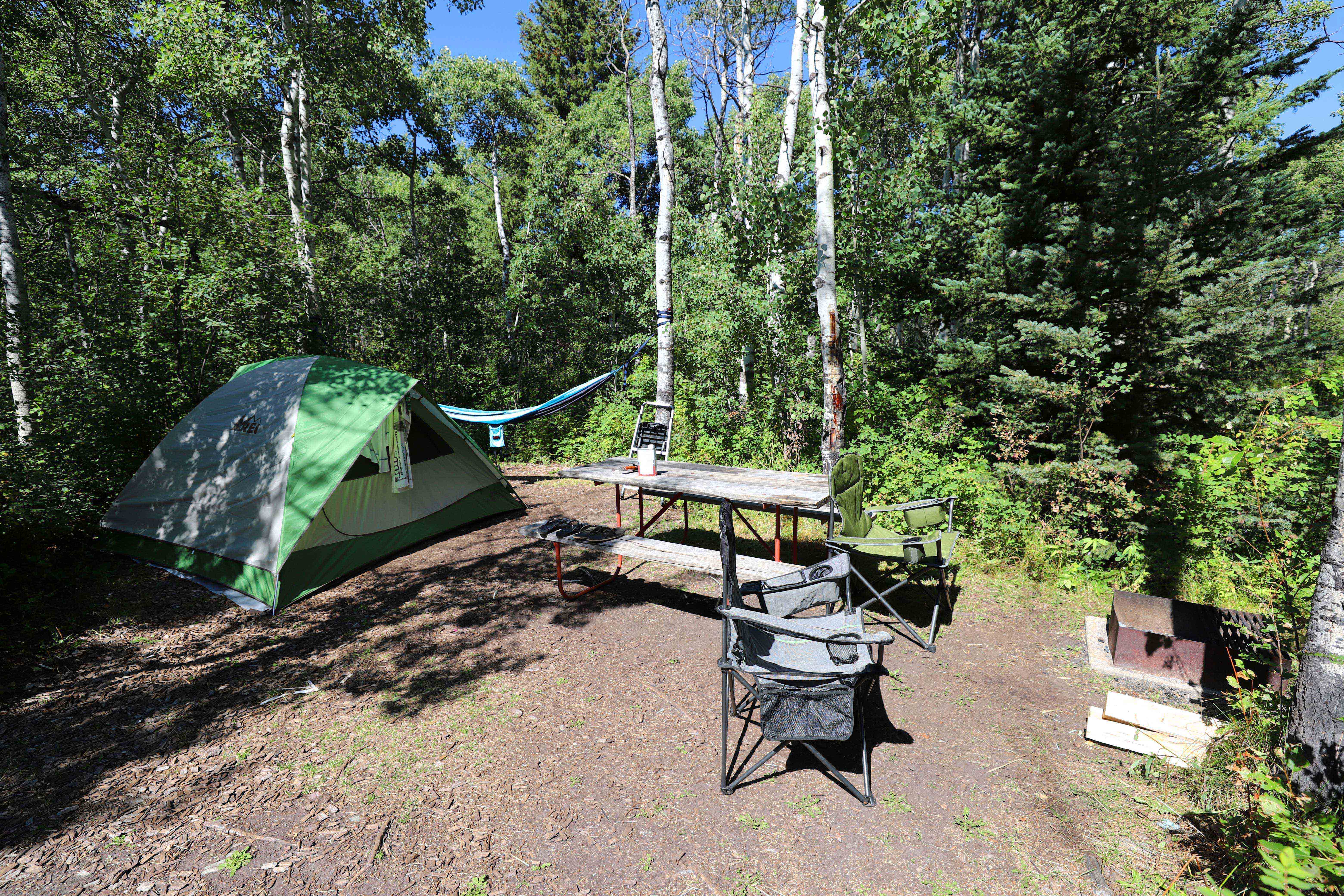 standard tent site