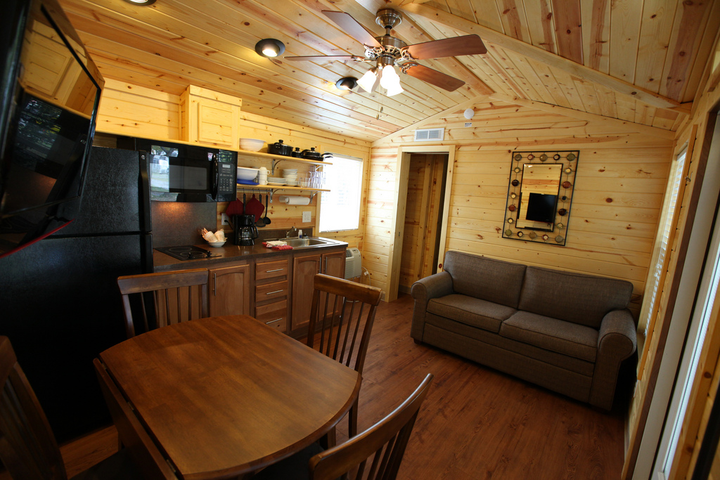 Although you'll find plenty to do outside, you can cool off inside and get a cold drink.