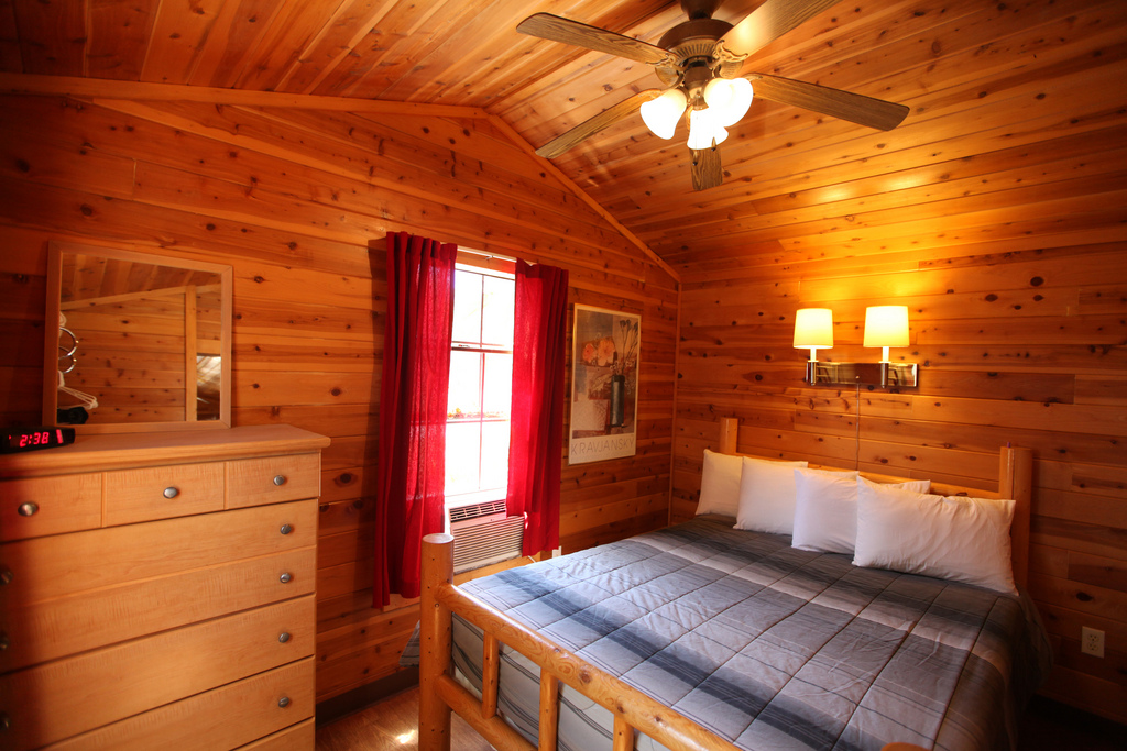 Get a good night sleep in the queen bed before you go out and explore St Petersburg.