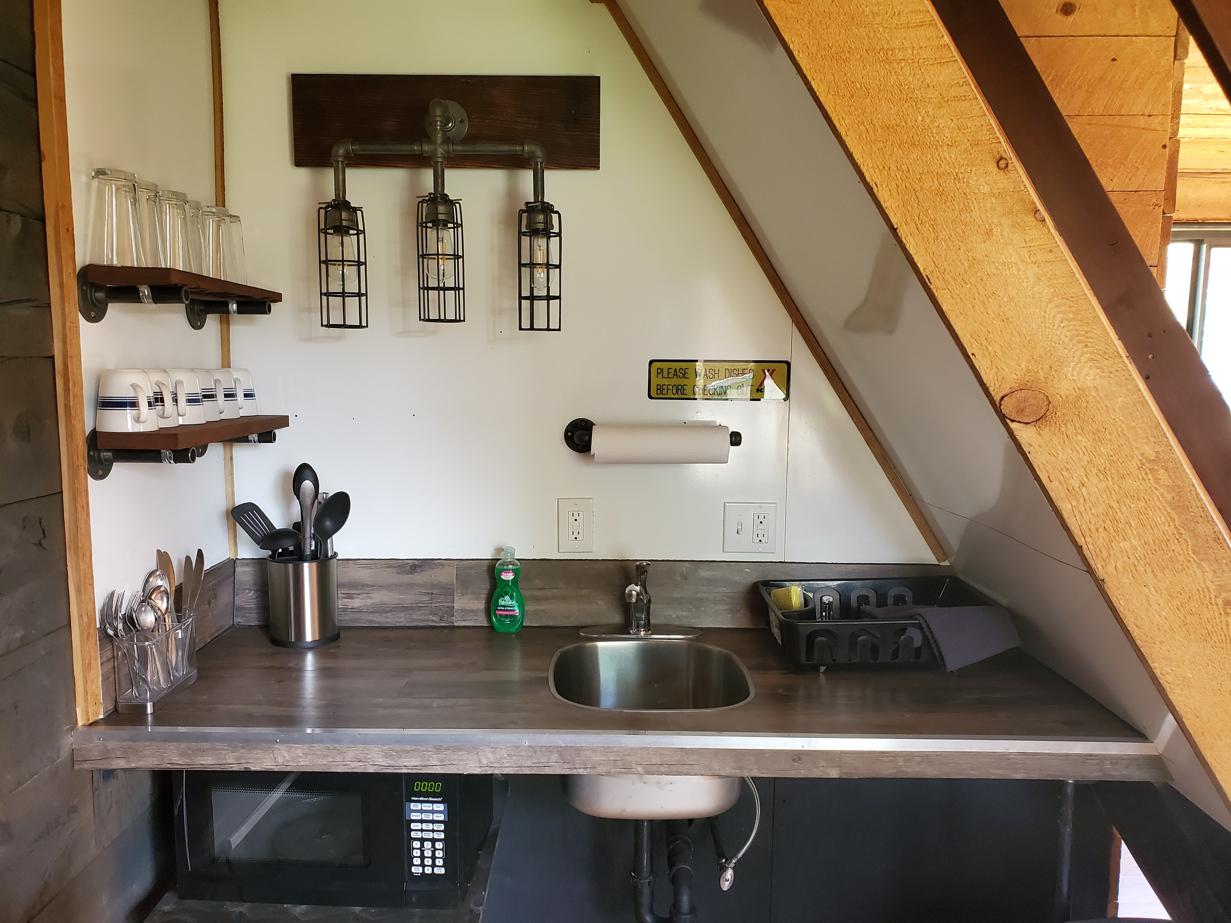 inside cabin